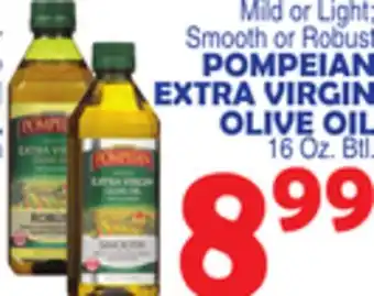 Bravo Supermarkets POMPEIAN EXTRA VIRGIN OLIVE OIL offer