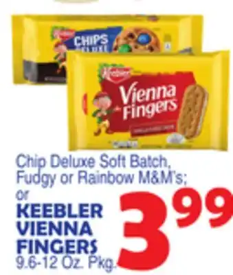 Bravo Supermarkets KEEBLER VIENNA FINGERS offer