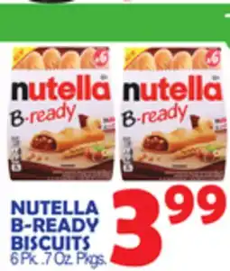Bravo Supermarkets NUTELLA B-READY BISCUITS offer