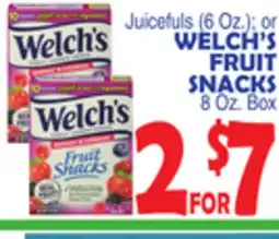 Bravo Supermarkets WELCH'S FRUIT SNACKS offer