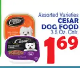Bravo Supermarkets CESAR DOG FOOD offer