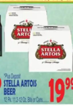 Bravo Supermarkets STELLA ARTOIS BEER offer