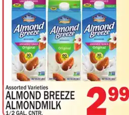 C Town ALMOND BREEZE ALMONDMILK offer
