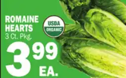 C Town ROMAINE HEARTS, 3 CT. PKG offer