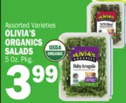 C Town OLIVIA'S ORGANICS ORGANICS SALADS offer