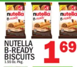 C Town NUTELLA B-READY BISCUITS offer