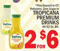 C Town TROPICANA PREMIUM DRINKS offer