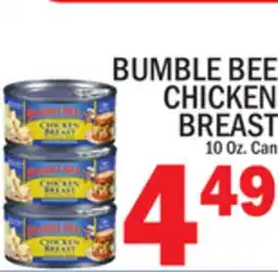 C Town BUMBLE BEE CHICKEN BREAST offer
