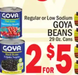 C Town GOYA BEANS offer