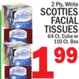 C Town SCOTTIES FACIAL TISSUES offer