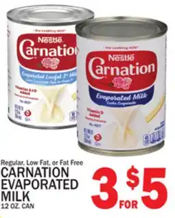 C Town CARNATION EVAPORATED MILK offer