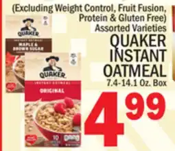 C Town QUAKER INSTANT OATMEAL offer