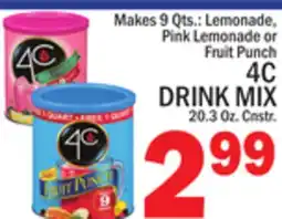C Town 4C DRINK MIX offer
