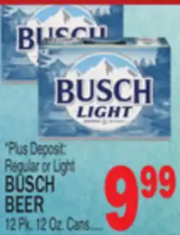 C Town BUSCH BEER offer