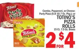 C Town TOTINO'S PIZZA ROLLS offer