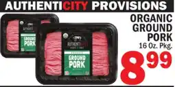 C Town ORGANIC GROUND PORK offer