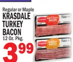 C Town KRASDALE TURKEY BACON offer