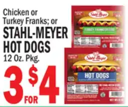 C Town STAHL-MEYER HOT DOGS offer