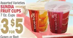 C Town SUNDIA FRUIT CUPS offer