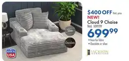 Boscov's Cloud 9 Chaise offer
