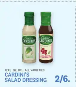 Kings Food Markets CARDINI'S SALAD DRESSING offer
