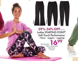 Boscov's Ladies STARTING POINT Soft-Touch Performance offer