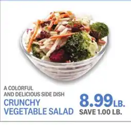 Kings Food Markets CRUNCHY VEGETABLE SALAD offer