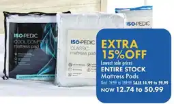 Boscov's Mattress Pads offer