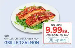 Kings Food Markets GRILLED SALMON offer