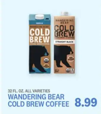 Kings Food Markets WANDERING BEAR COLD BREW COFFEE offer