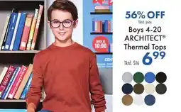 Boscov's Boys 4-20 ARCHITECT Thermal Tops offer