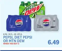 Kings Food Markets PEPSI, DIET PEPSI OR MTN DEW offer