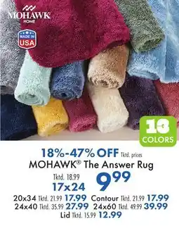 Boscov's MOHAWK The Answer Rug offer