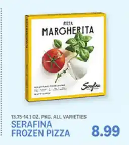 Kings Food Markets SERAFINA FROZEN PIZZA offer