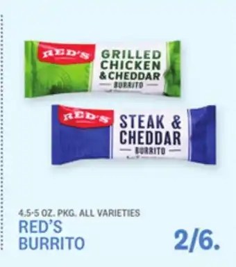 Kings Food Markets RED'S BURRITO offer