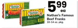ACME Nathan's Famous Beef Franks offer