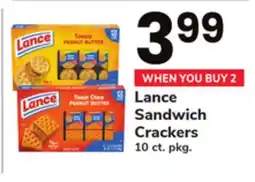 ACME Lance Sandwich Crackers offer