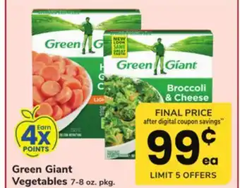 ACME Green Giant Vegetables offer