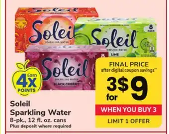 ACME Soleil Sparkling Water offer