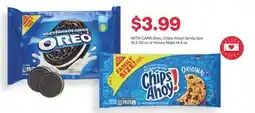 CVS Oreo, Chips Ahoy! family size 12.2-20 oz or Honey Maid 14.4 oz offer