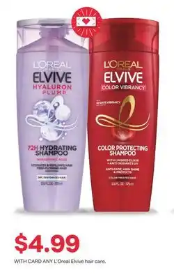 CVS ANY L'Oreal Elvive hair care offer