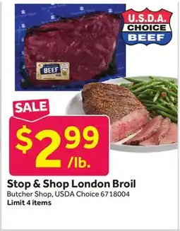 Stop&Shop Stop & Shop London Broil offer