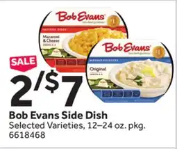 Stop&Shop Bob Evans Side Dish offer