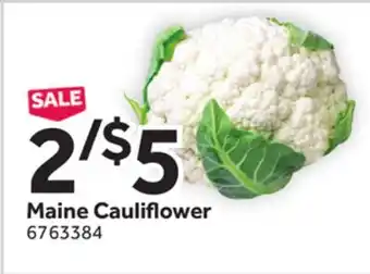 Stop&Shop Maine Cauliflower offer