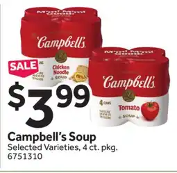 Stop&Shop Campbell's Soup offer