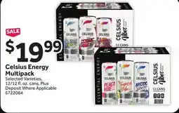 Stop&Shop Celsius Energy Multipack offer
