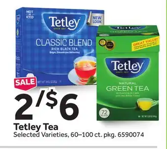 Stop&Shop Tetley Tea offer