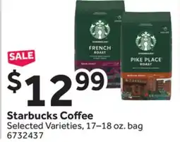 Stop&Shop Starbucks Coffee offer