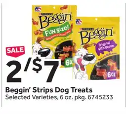 Stop&Shop Beggin' Strips Dog Treats offer