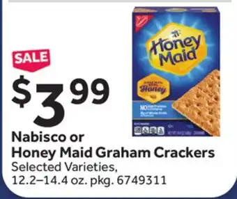 Stop&Shop Nabisco or Honey Maid Graham Crackers offer